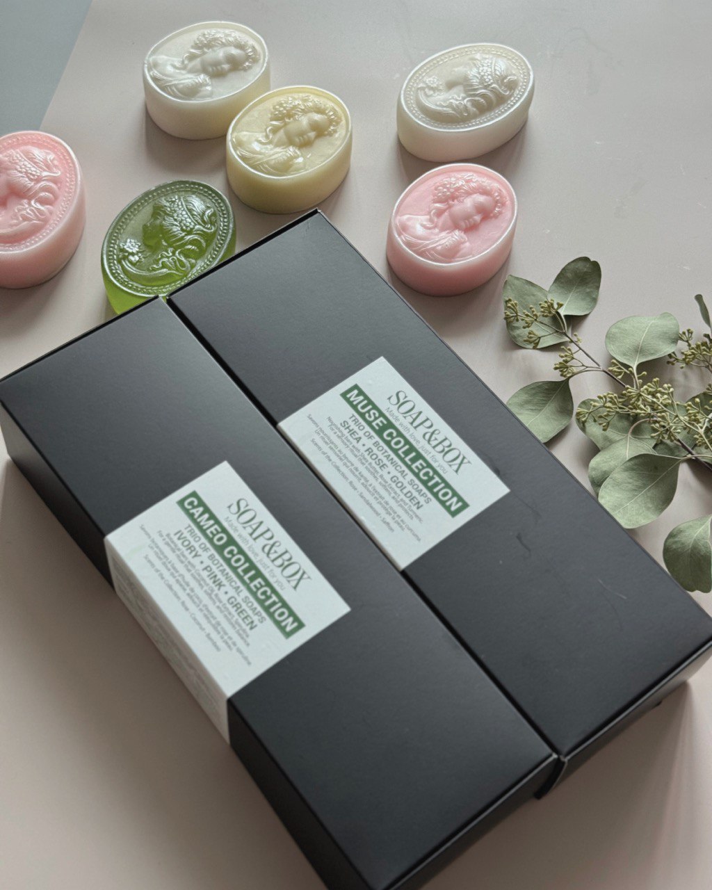 Soap&Box Gift Set — Handcrafted Botanical Soap Trio – SOAP & BOX