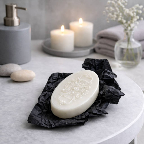 Fantasy soap – gentle coconut care for your skin, fresh tropical aroma, handcrafted in Toronto.