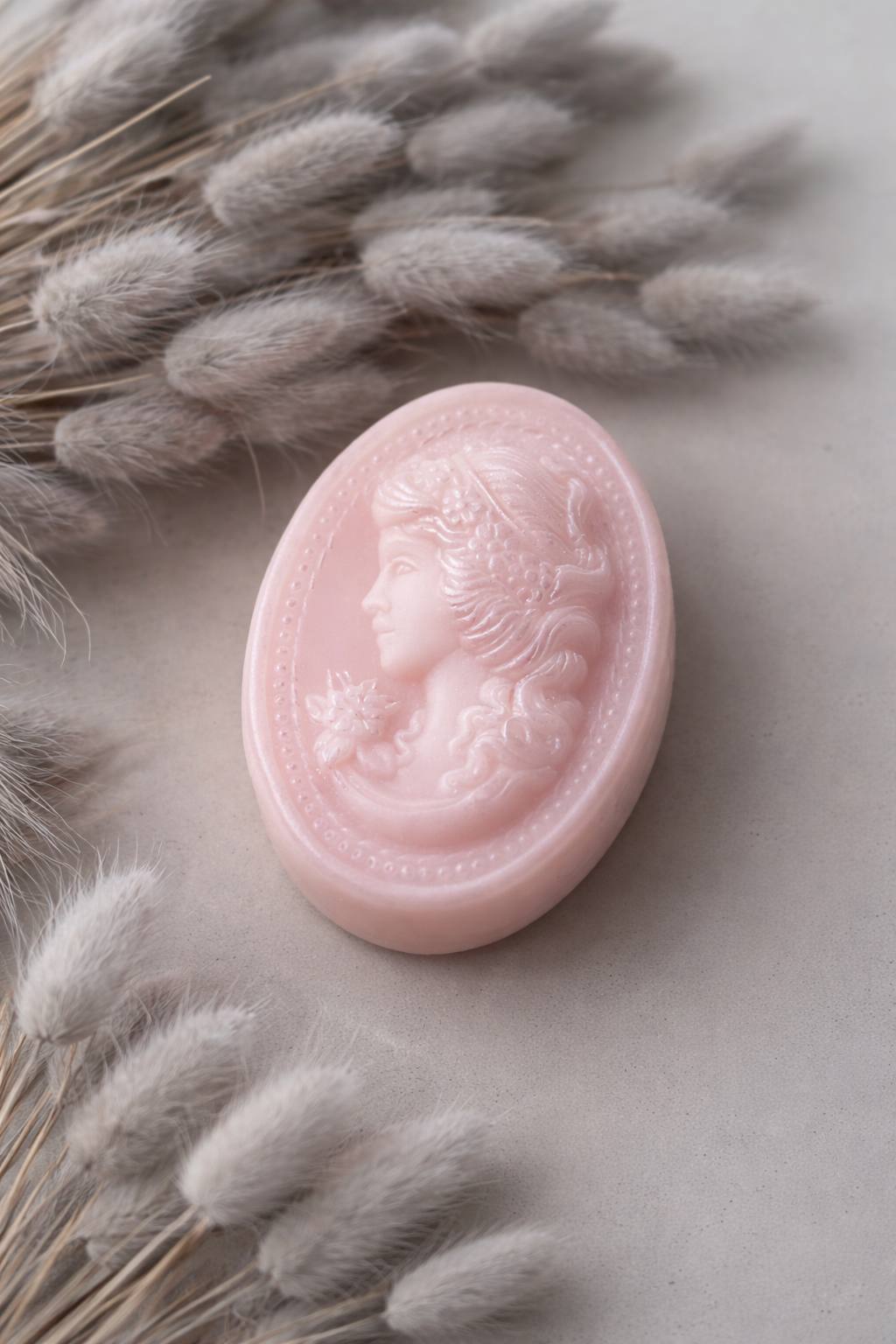 handcrafted cameo soap inspired by timeless beauty