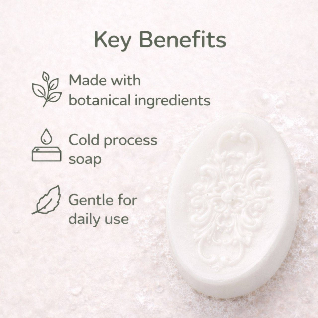 Fantasy soap – gentle coconut care for your skin, fresh tropical aroma, handcrafted in Toronto.