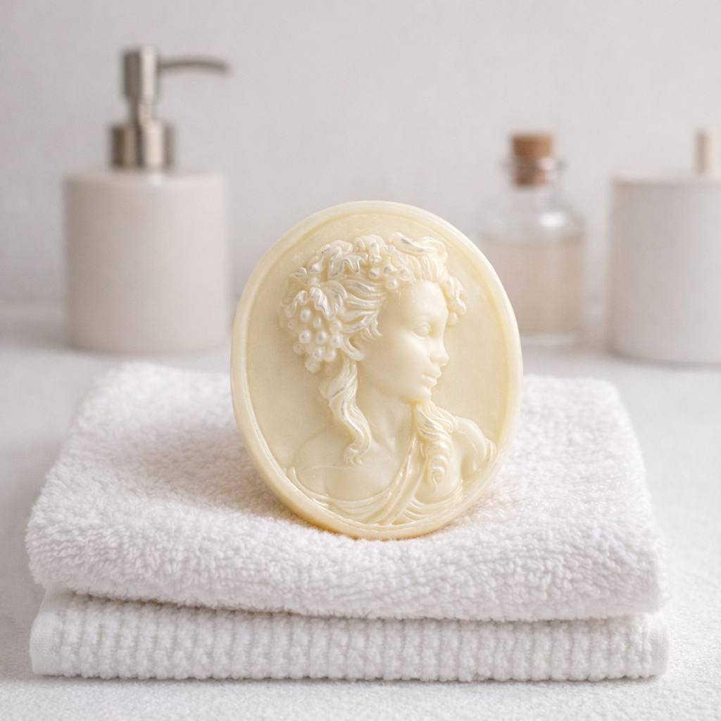 Golden Muse luxury soap – warm, radiant, and handcrafted in Canada. Perfect for daily rituals or thoughtful gifting.